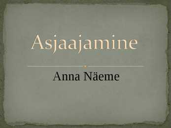 Asjaajamine