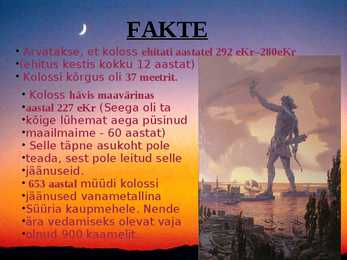 Rhodose saare koloss #4