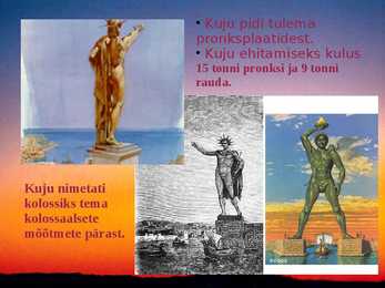 Rhodose saare koloss #7