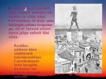Rhodose saare koloss #8