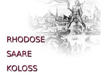 Rhodose saare koloss