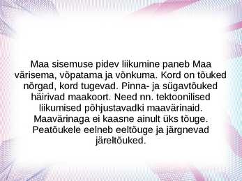 Slideshow teemal-Miks tekib maavärin #6