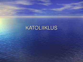 Katoliiklus