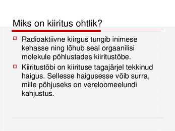 Radioaktiivsus #4