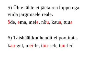 Poolitamine #5