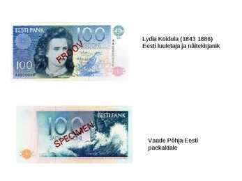 Eesti krooni rahatähed esitlus #9