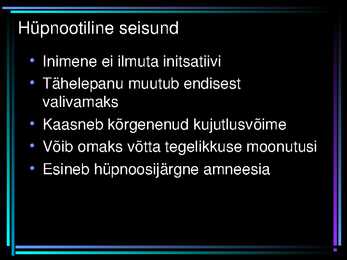 Hüpnoos #5