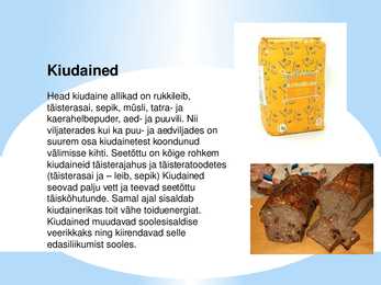 Kasulikud toiduained #2