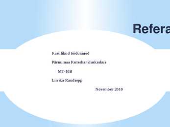 Kasulikud toiduained