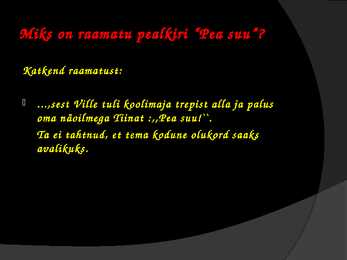 Helga Nõu --Pea Suu #7