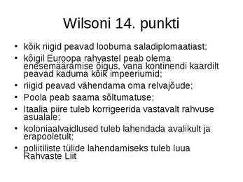 Rahvusvaheline olukord pärast Esimest maailmasõda #3