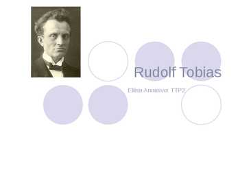 Esitlus Rudolf Tobiasest