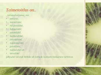 Taimetoitlus #2