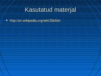 Glofsh #6