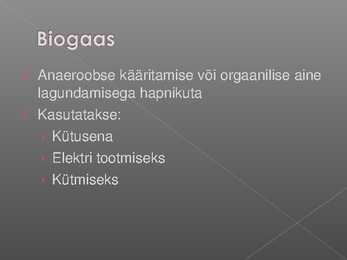 Gaaskütused #7