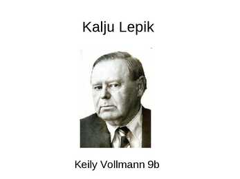 Kalju Lepik