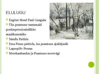 Paul Gauguin #2