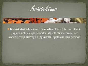 Kreeka kunst klassikalisel ajajärgul #15