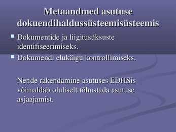 Digitaaldokumentide arhiveerimise nõuded #5