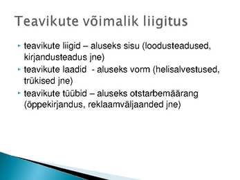 Infojuhtimise loeng #20