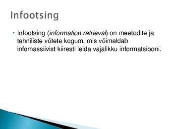 Infojuhtimise loeng #30