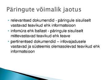 Infojuhtimise loeng #32