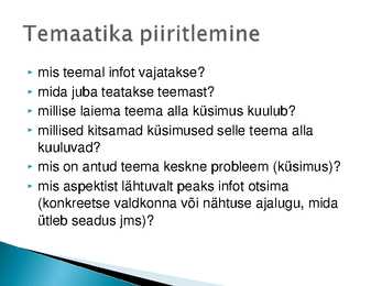 Infojuhtimise loeng #35