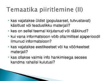 Infojuhtimise loeng #36
