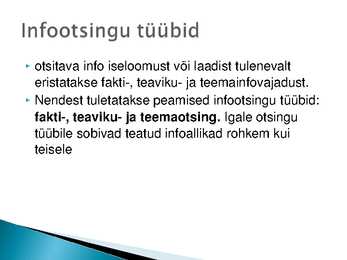 Infojuhtimise loeng #40