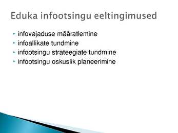 Infojuhtimise loeng #41