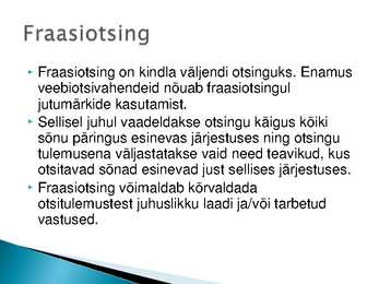 Infojuhtimise loeng #51