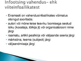 Infojuhtimise loeng #57