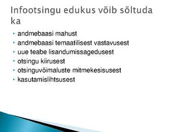 Infojuhtimise loeng #60