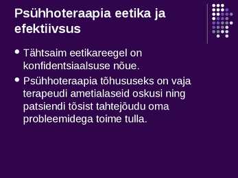 Psühhopatoloogia ja psühhoteraapia #16