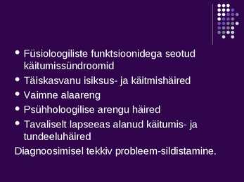 Psühhopatoloogia ja psühhoteraapia #9