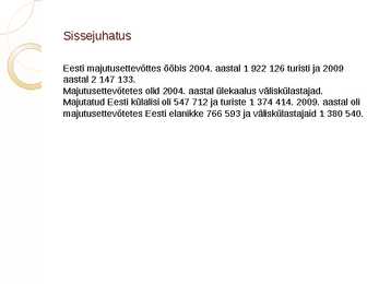 Hotellituru statistika #2