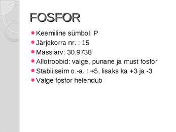 Fosfor #2