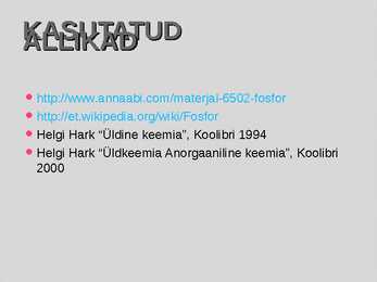 Fosfor #15