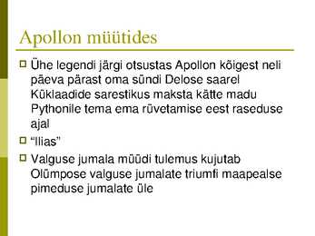Apollon #4