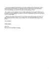 Letter of apology
