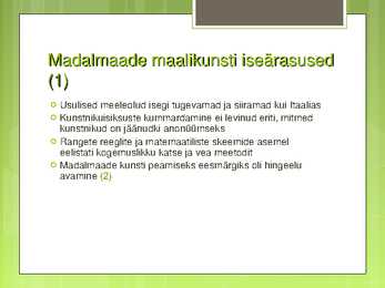 Madalmaade kunst 15 saj #4