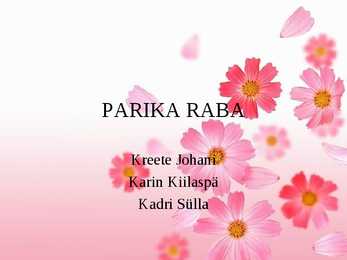 Parika raba