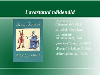 Andrus Kivirähk #8