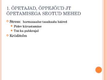 Mehe viljakust mõjutavad elukutsed #2
