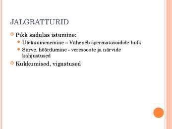 Mehe viljakust mõjutavad elukutsed #4