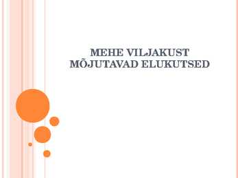Mehe viljakust mõjutavad elukutsed
