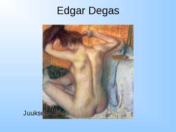 Edgar Degas #12