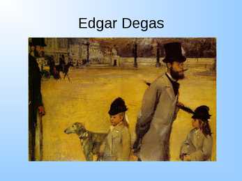 Edgar Degas #6