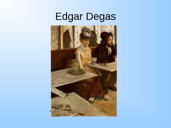 Edgar Degas #7