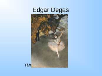 Edgar Degas #8